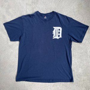 Detroit Tigers Baseball Scherzer T shirt Majestic - Size XL